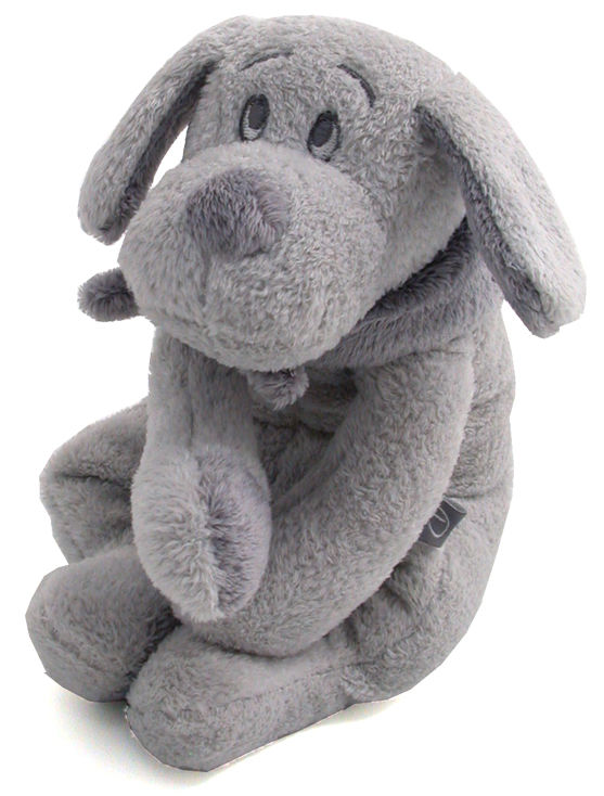  fifi chien peluche gris clair 20 cm 